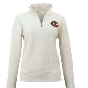 League Cream Quarter-Zip Sweatshirt